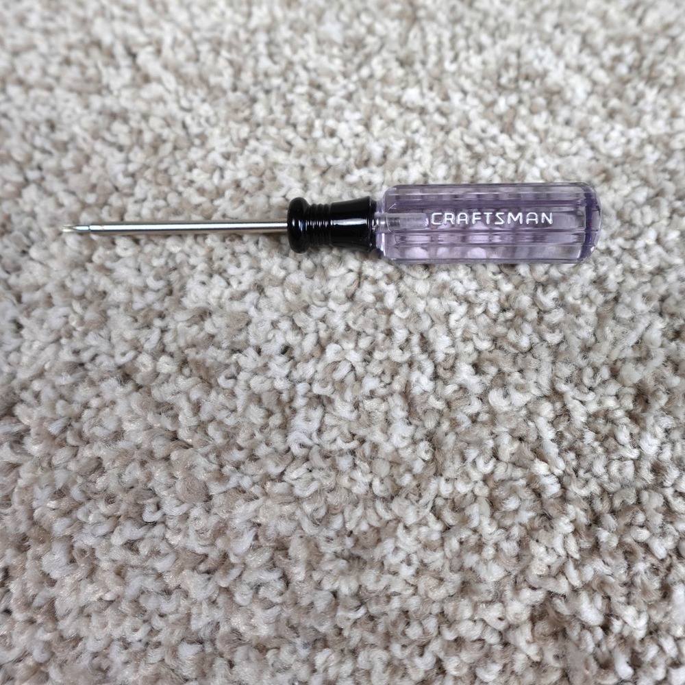 Craftsman TX6 Torx Screwdriver CMHT65034 Acetate Handle Precision Tool